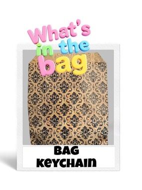 CUTE BAG CHARM/KEYCHAIN!💜